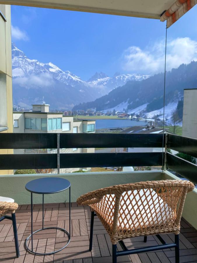 Wunderstay Alpine 203 Chic Studio With Balcony, Mountain And Lake View Engelberg Luaran gambar