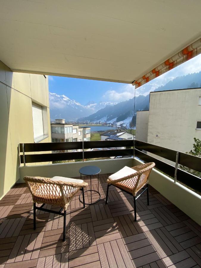 Wunderstay Alpine 203 Chic Studio With Balcony, Mountain And Lake View Engelberg Luaran gambar